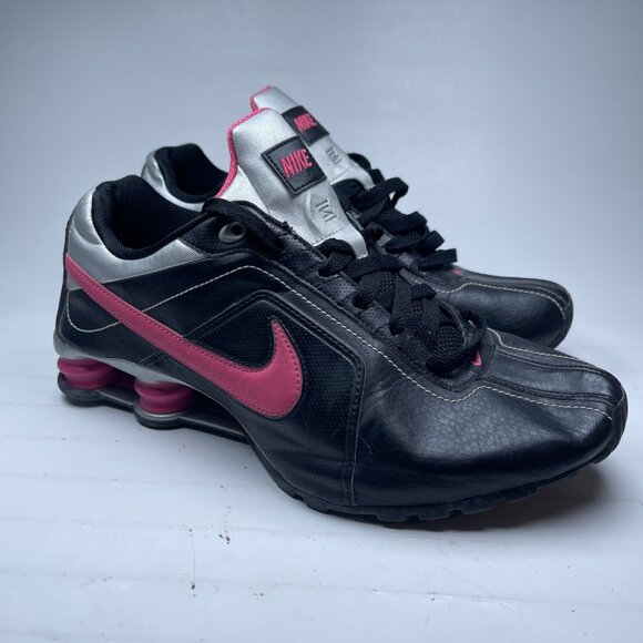 Nike Shox Condundrum Running Shoes Pink Black 407989-004 Womens 11 (Read) - Picture 1 of 16